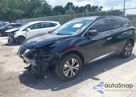 2021 Nissan Murano Sv Intelligent Awd from USA, damaged, VIN 5N1AZ2BS3MC124543